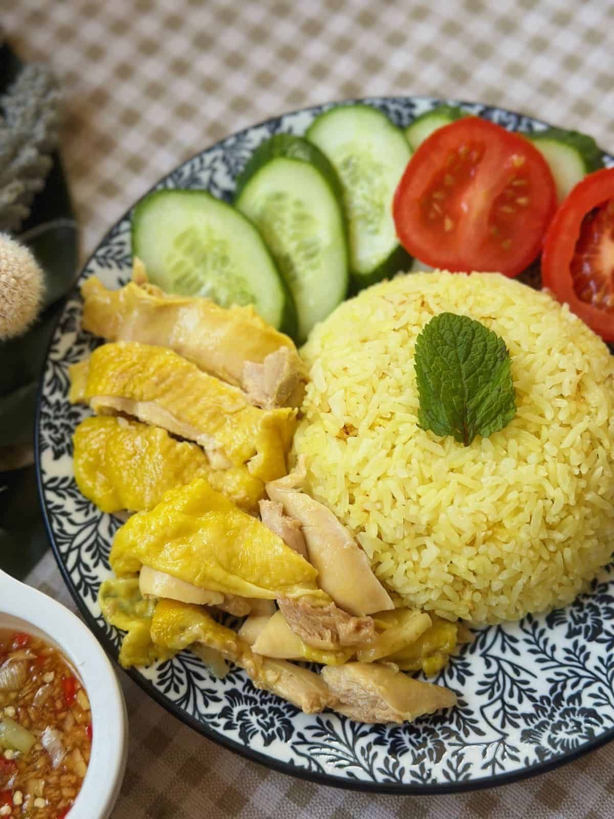 Hainanese Chicken Rice
