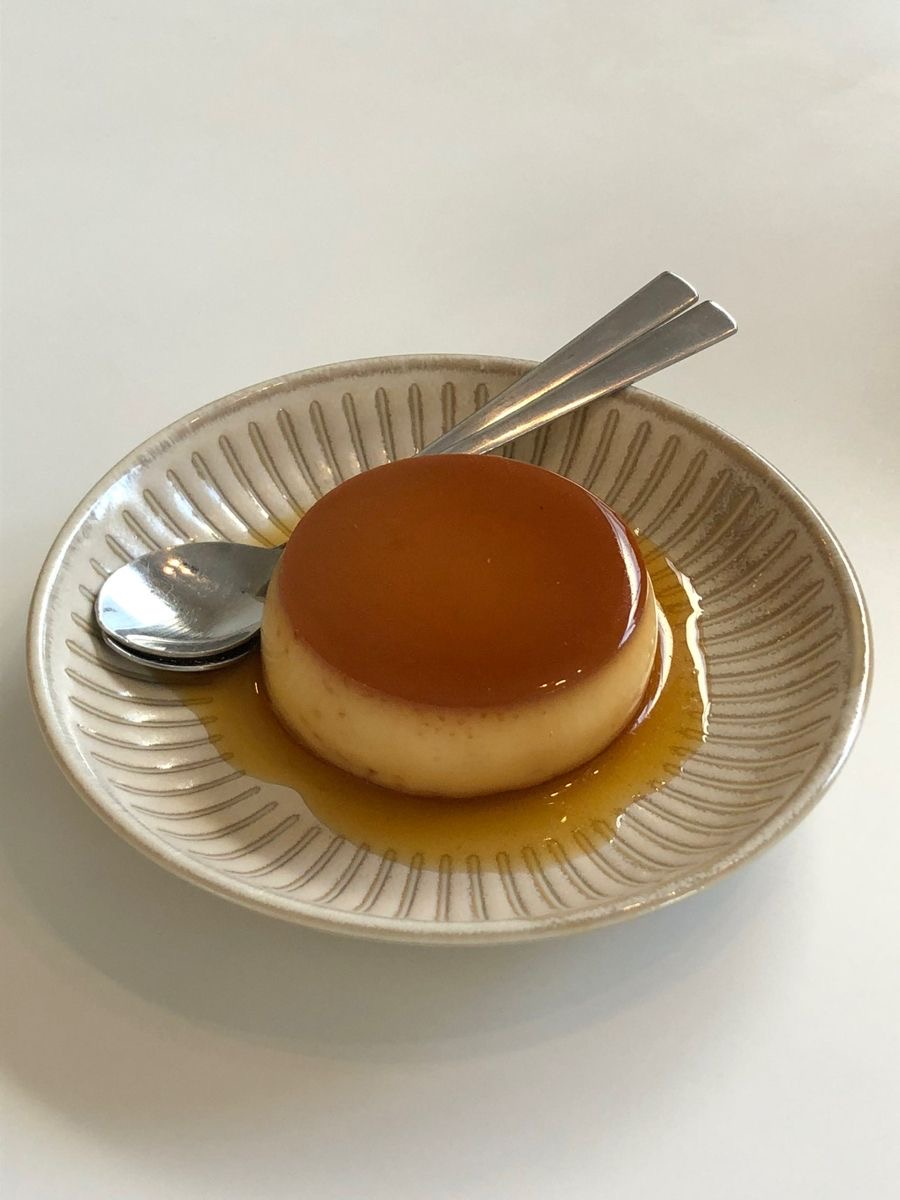 Flan/ Caramel Mustard
