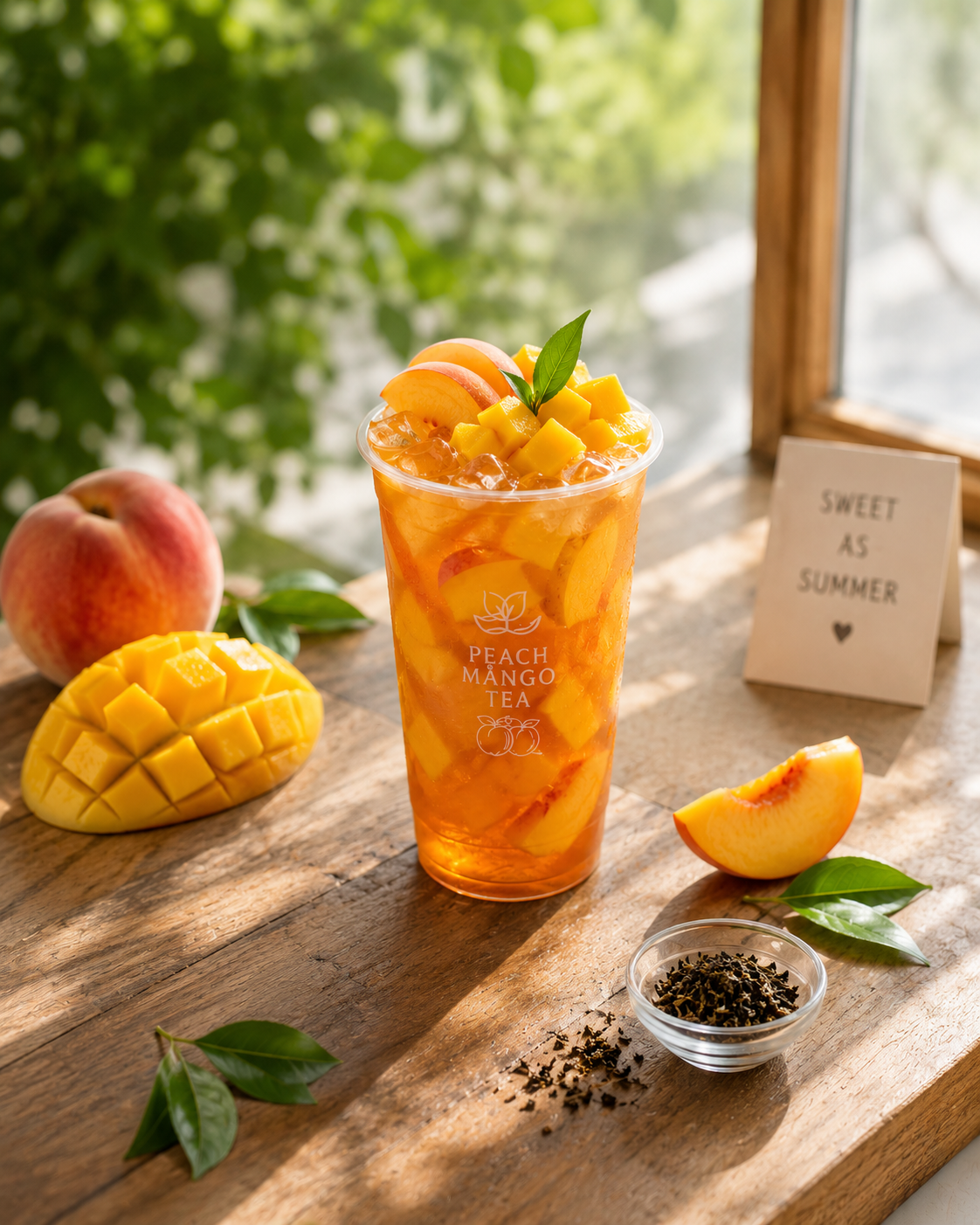 Peach Mango Fruit Tea