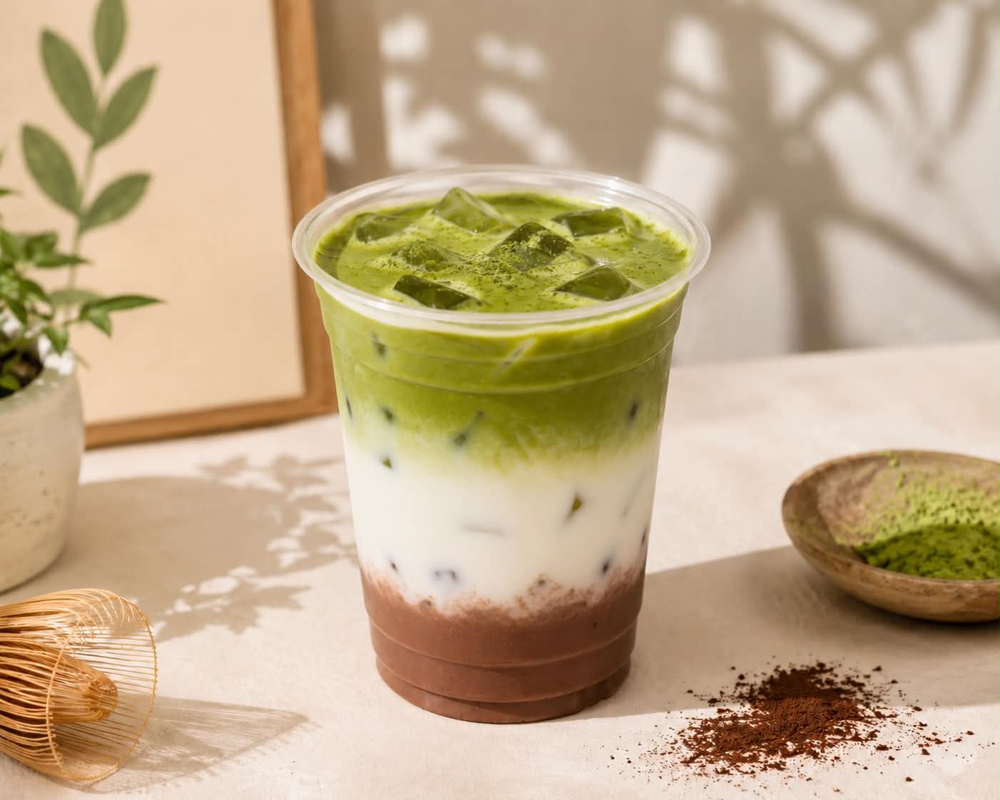 Matcha Cacao Latte