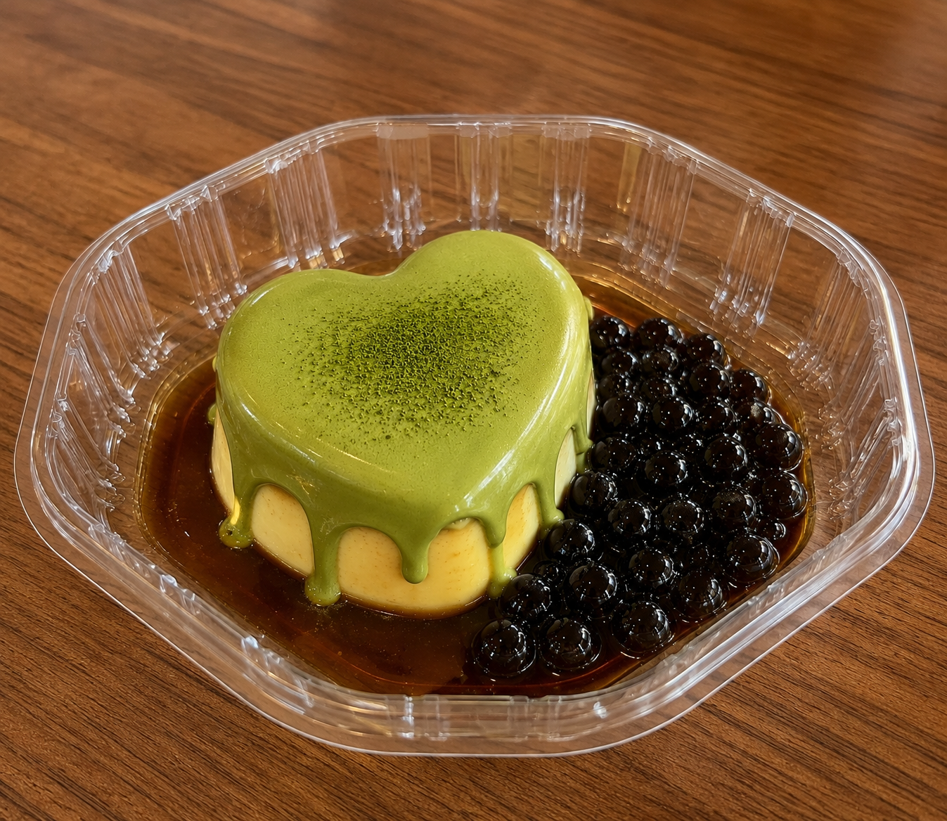 Caramel Flan Cream Matcha