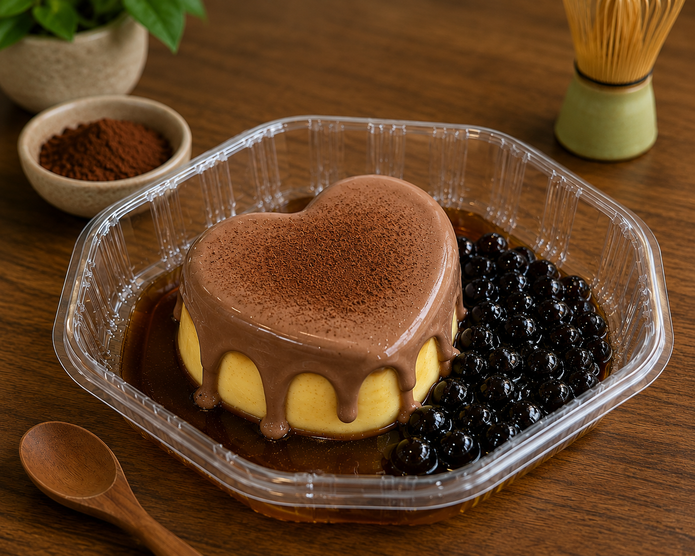 Caramel Flan Cream Cacao